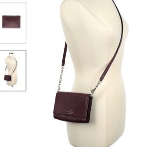 Kate Spade burgundy wallet purse